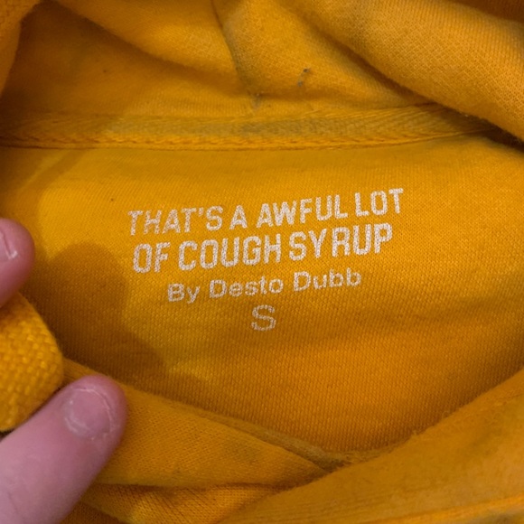 Awful Lot Of Cough Syrup Hoodie small - Picture 3 of 3